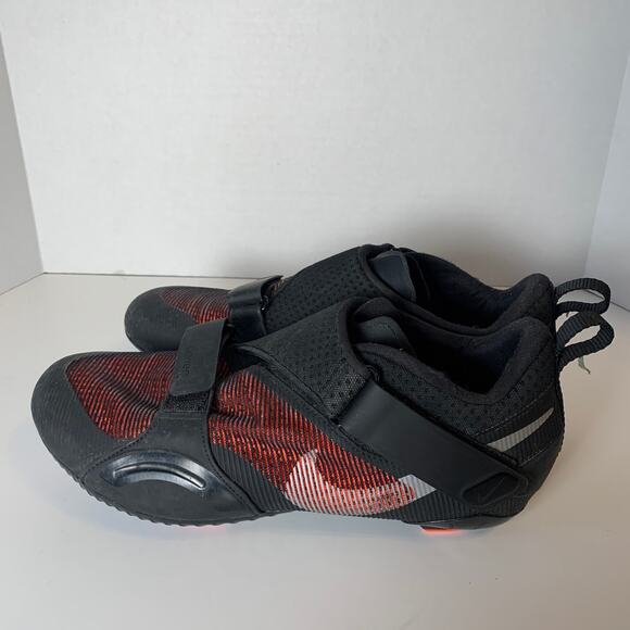 Nike SuperRep Cycle Black Hyper Crimson Size 10 - Picture 1 of 7